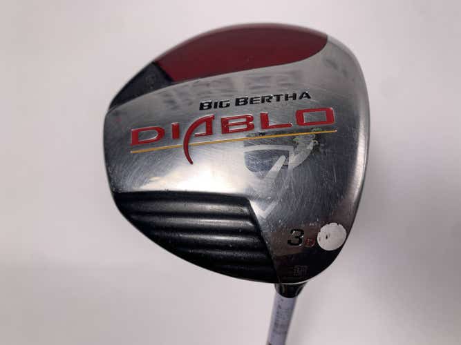 Callaway Big Bertha Diablo 3 Fairway Wood 15* 60g Stiff RH