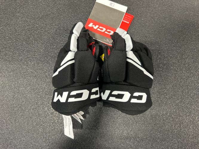 CCM Next Hockey Gloves 9" Black (New)
