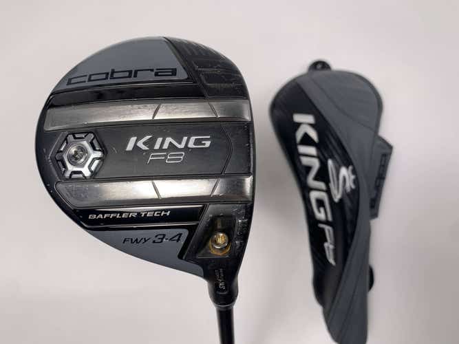 Cobra KING F8 3-4 Fairway Wood 14.5* Aldila NV Black 70g Regular RH HC