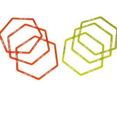 Used HEX AGILITY RINGS Soccer Training Aids 11406-S000109423