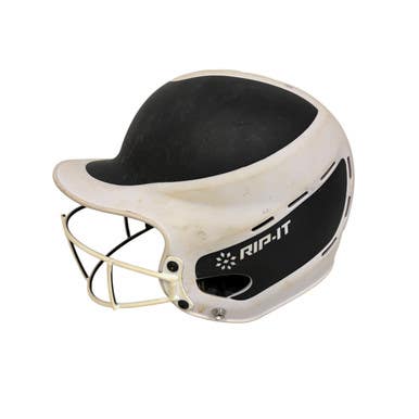 Used RIP-IT FP HELMET Batting Helmet w/Mask White M/L 11406-S000109448