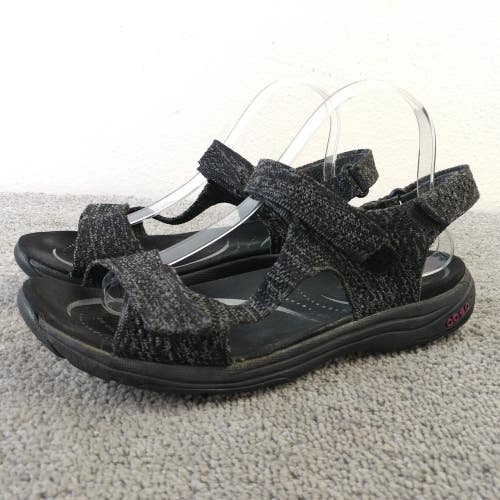 Abeo BIO System Gabi Post Low Heel Sandals Womens 10 Comfort Shoes Adjustable