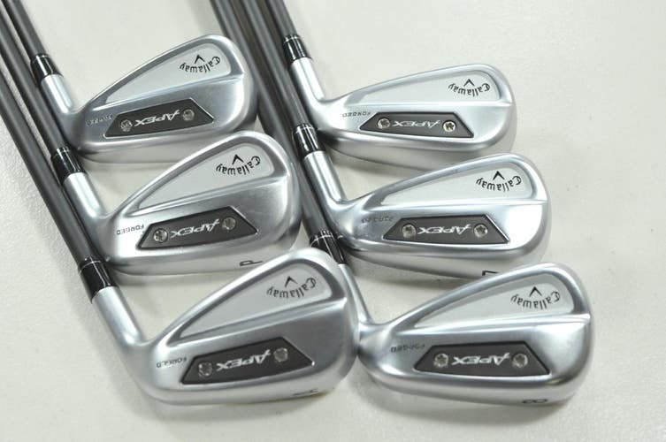 Callaway Apex Ai300 6-PW,AW Iron Set Senior R2 Flex Vanquish RH Graphite #211144