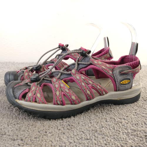 Keen Whisper Womens Size 6.5 Sandals Purple Pink Summer Shoes Slingback