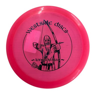 Used Westside LONGBOWMAN Disc Golf Driver Pink 11406-S000109290