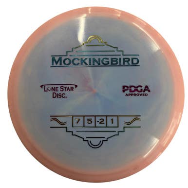 Used LONG STAR MACKINGBIRD Disc Golf Driver Pink 11406-S000109301