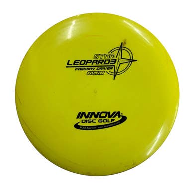 Used Innova STAR LEOPARD3 Disc Golf Driver Yellow 11406-S000109304