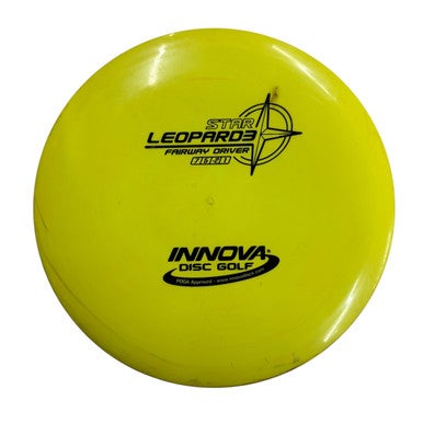 Used Innova STAR LEOPARD3 Disc Golf Driver Yellow 11406-S000109304