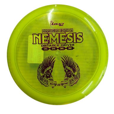 Used Legacy PINNACLE ED NEMESIS Disc Golf Driver Optic Yellow 11406-S000109314