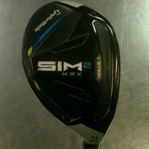 Used Taylormade SIM 2 MAX HYBRID Mens Hybrid Club RH 4 Hybrid 11868-S000068032