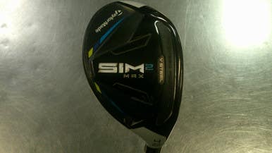 Used Taylormade SIM 2 MAX HYBRID Mens Hybrid Club RH 4 Hybrid 11868-S000068032