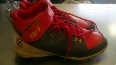 Used Under Armour CLEAT BB/SB Cleats Navy Blue Junior 06 11868-S000068039