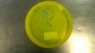 Used MID OHIO VALLEY Disc Golf Driver Yellow 11868-S000068052