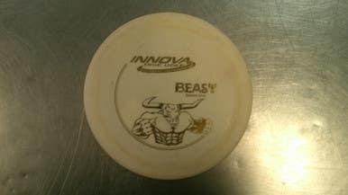 Used Innova BEAST Disc Golf Driver White 11868-S000068048