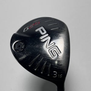 Ping G25 3 Fairway Wood 15* TFC189 Regular Graphite Mens RH