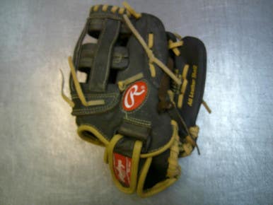 Used Rawlings HIGH BB/SB Glove RH Throw Yellow 11 1/2" 11339-S000199659