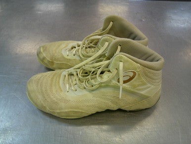 Used Asics Wrestling Shoes White Senior 9 11339-S000199687