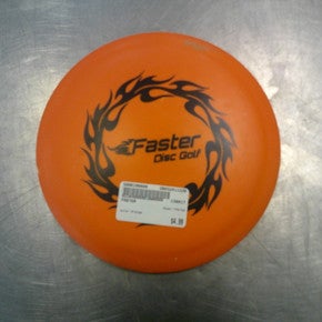 Used FASTER Disc Golf Driver Orange 11339-S000199989