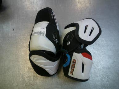 Used CCM FT6 PRO Junior Elbow Pads LG 11339-S000199762