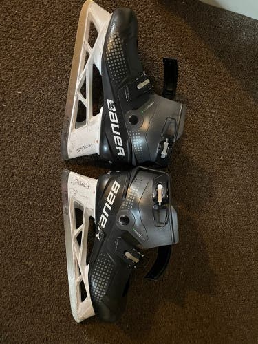 2022 Bauer Konekt Hockey Goalie Skates Regular Width Pro Stock 10 (Used)