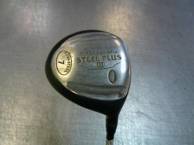 Used Turbo Power STEEL PLUS 3 Mens Fairway Wood RH 7 Wood 11339-S000199974