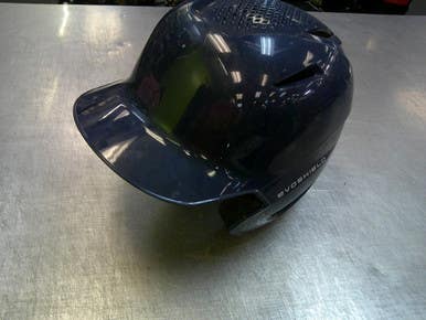 Used Evoshield HELMET Batting Helmet No Mask Navy Blue MD 11339-S000199975