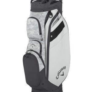Callaway Org 14 Cart 14-Way Golf Bag Color: Hex Camo/White NEW