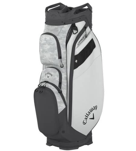 Callaway Org 14 Cart 14-Way Golf Bag Color: Hex Camo/White NEW