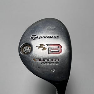 TaylorMade Burner Rescue 4 Hybrid 22* REAX SuperFast 60g Regular Graphite RH