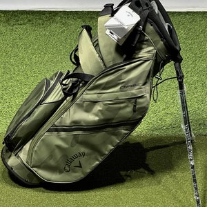 Callaway Chase Double Strap Stand Carry Golf Bag Color: Green Camo NEW!
