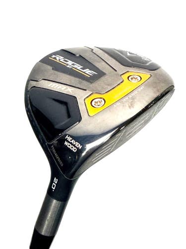 Callaway Rogue ST Max Heavenwood 7 Wood 20 Tensei AV Blue 65g Stiff Flex