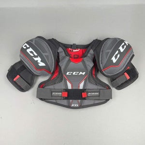 CCM Jetspeed FT1 Youth Medium Hockey Shoulder Pads