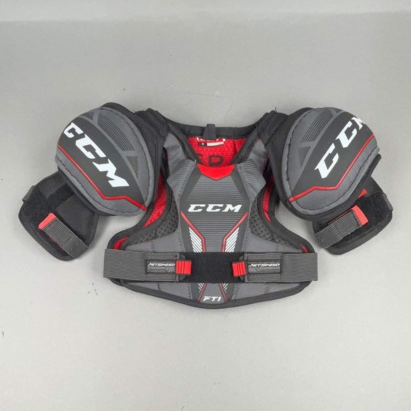 CCM Jetspeed FT1 Youth Medium Hockey Shoulder Pads