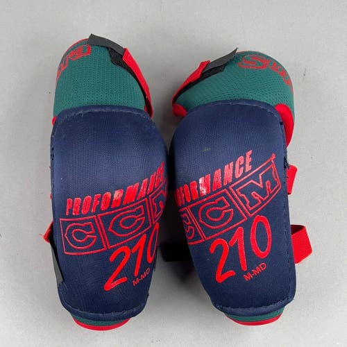 CCM Supra 210 Senior Medium Vintage Hockey Elbow Pads