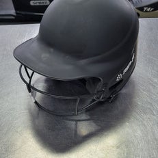 Used RIP-IT 6 1/2 - 7 3/8 WITH MASK Batting Helmet w/Mask Black One Size 11497-S000156262