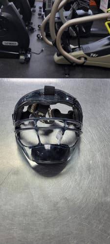 Used SPORTSHIELD FACEMASK BB/SB Fielders Mask Black One Size 11497-S000156261