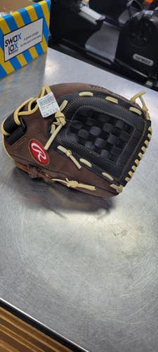 Used Rawlings RBG36BC BB/SB Glove RH Throw Brown 12 1/2" 11497-S000156259