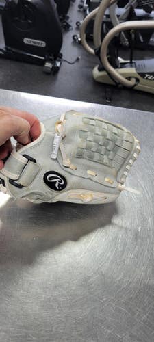 Used Rawlings HIGHLIGHT 12 BB/SB Glove RH Throw Grey 12" 11497-S000156260