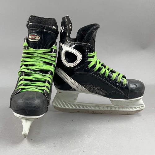 Mission Amp 8 Size 5 Vintage Intermediate Hockey Skates