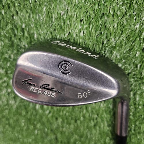 Cleveland Tour Action Reg. 485 Chrome Lob Wedge 60 Dynamic Gold Steel RH 34.75"