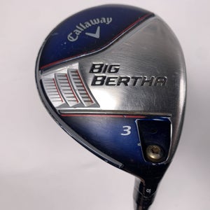 Callaway Big Bertha 3 Fairway Wood 15* Fubuki z65x5ct 65g Regular RH
