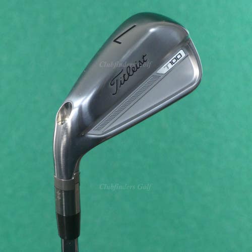 LH Titleist 2023 T100 Forged Single 7 Iron AMT Red S300 Steel Stiff DEMO FITTING