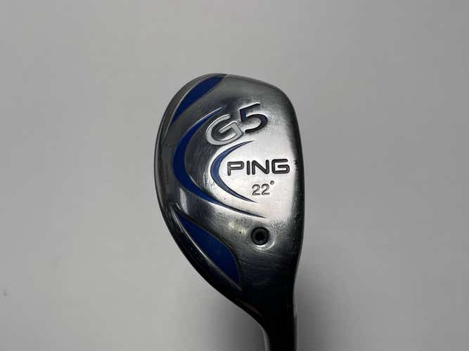 Ping G5 4 Hybrid 22* TFC100 Regular Graphite Mens RH Oversize Grip