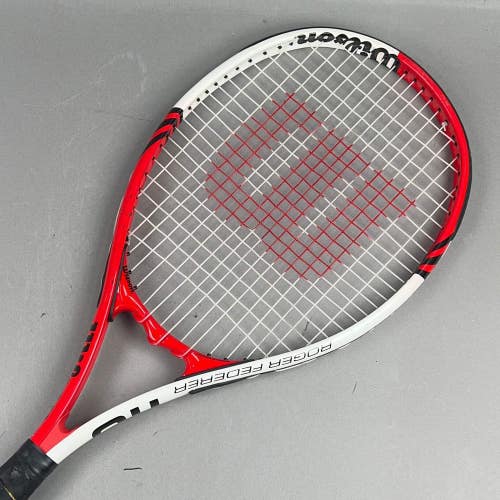 Wilson Roger Federer 110 Tennis Racquet 4 3/8" Grip & 110in Head Size
