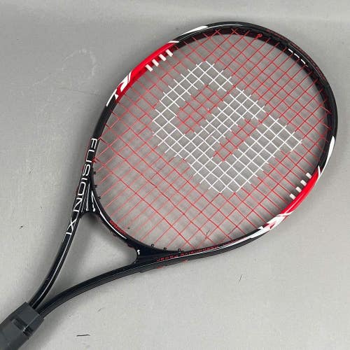 Wilson Fusion XL Tennis Racquet 4 3/8" Grip & 112in Head Size