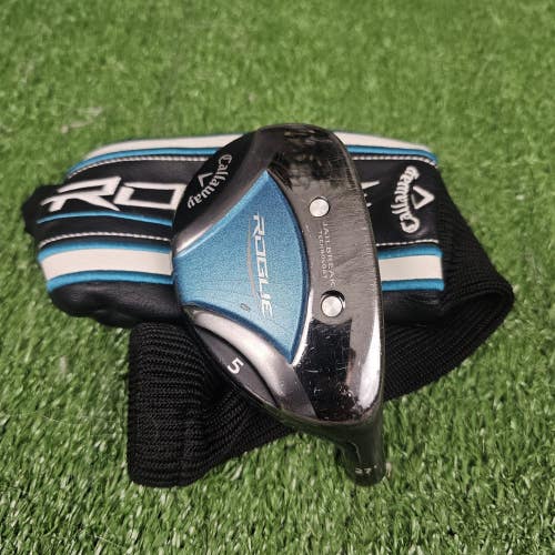 Callaway Rogue 5 Hybrid Rescue 27 Club Head Only RH With Headcover