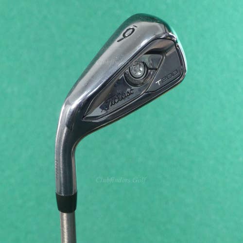 LH Titleist T200 Single 6 Iron AeroTech SteelFiber i95 Composite Stiff