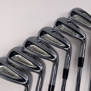 Titleist 714 AP2 Iron Set 5-PW True Temper Dynamic Gold S300 Stiff Steel Mens RH