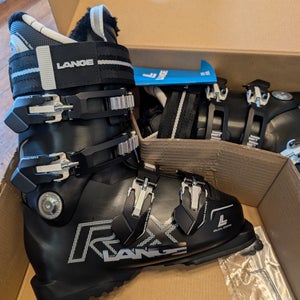 2021 Mondo 22 & 22.5 Women's Lange All Mountain RX 80 W Ski Boots Soft Flex (New)