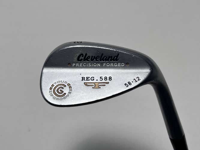 Cleveland 588 Chrome 2012 Wedge 58* 12 Bounce Tour Concept Wedge Steel Mens RH